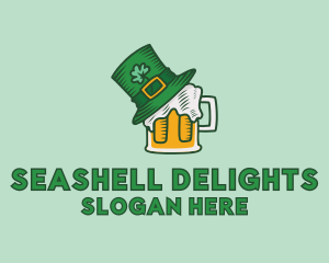 St. Patrick's Beer Pub logo design