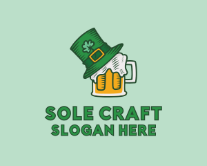 St. Patrick's Beer Pub logo design