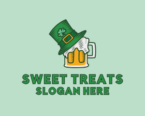 St. Patrick's Beer Pub logo design