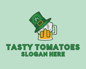 St. Patrick's Beer Pub logo design