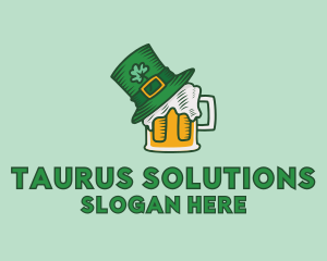 St. Patrick's Beer Pub logo design