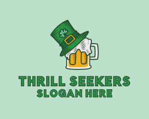 St. Patrick's Beer Pub logo design