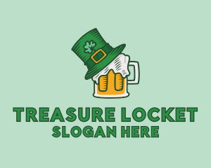 St. Patrick's Beer Pub logo design