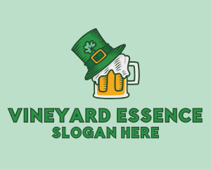 St. Patrick's Beer Pub logo design