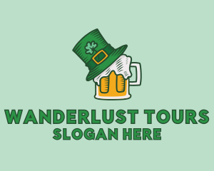 St. Patrick's Beer Pub logo design