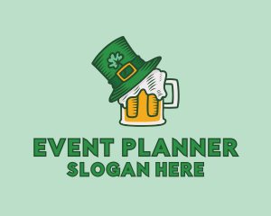 Hat - St. Patrick's Beer Pub logo design