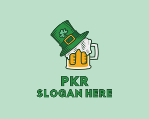 St. Patrick's Beer Pub logo design