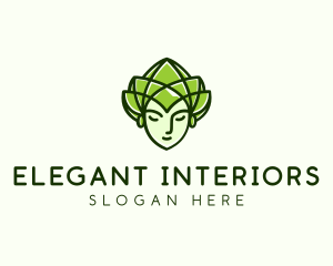 Elegant Flower Queen logo design