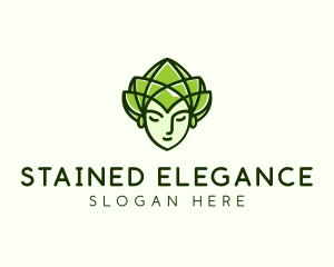 Elegant Flower Queen logo design