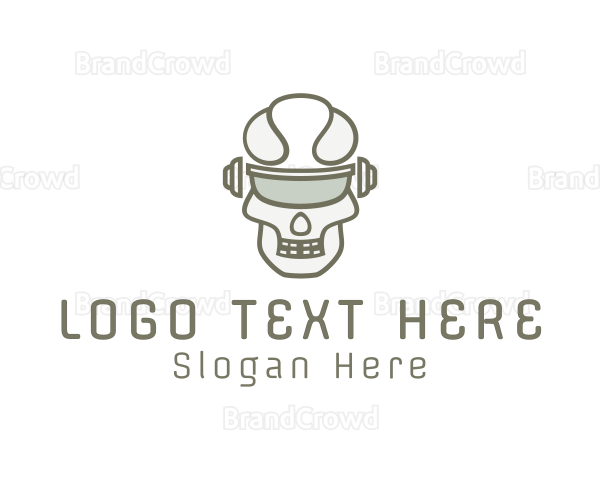 Cyborg Skull Eyewear Logo