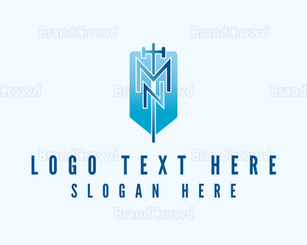 Medical Letter TMN Monogram Logo