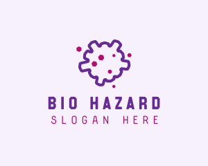Pathogen - Micro Virus Influenza logo design