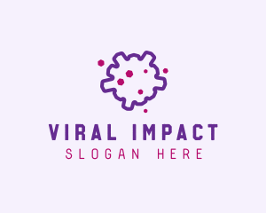 Contagion - Micro Virus Influenza logo design