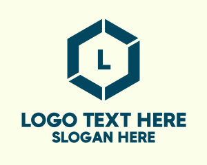 Hexagonal - Basic Geometric Hexagon logo design