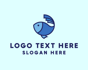 Tuna - Ocean Fish Seafood logo design