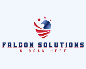 American Eagle Stripes logo design