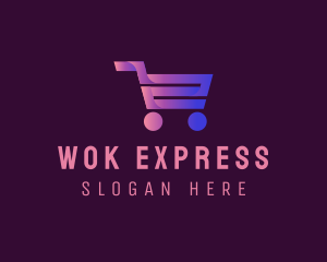 Market Cart Express logo design