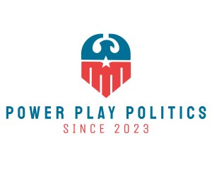 Politics - Eagle Patriotic Crest logo design