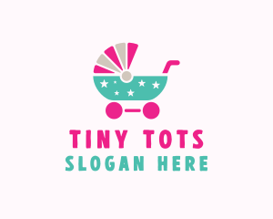 Star Baby Stroller logo design