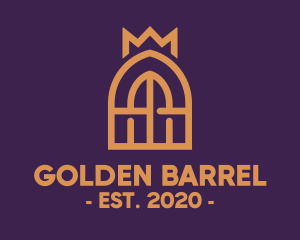 Golden Royal Window  logo design