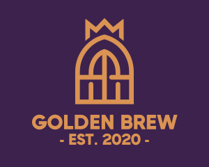 Golden Royal Window  logo design