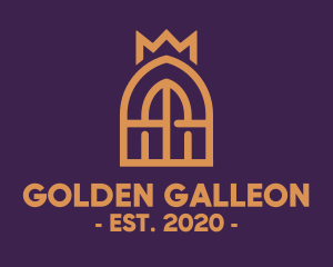 Golden Royal Window  logo design