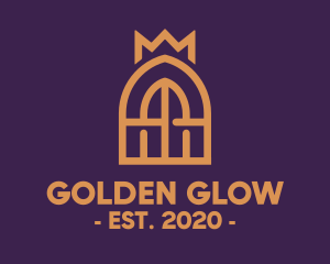 Golden Royal Window  logo design