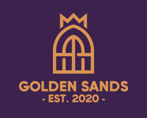 Golden Royal Window  logo design