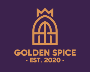 Golden Royal Window  logo design