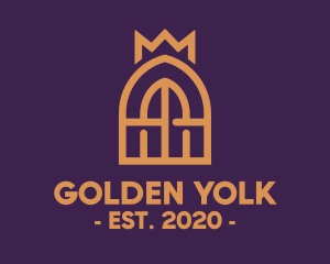 Golden Royal Window  logo design