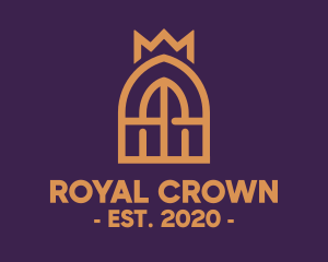 Golden Royal Window  logo design