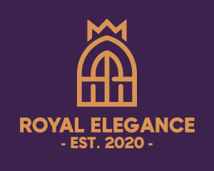 Golden Royal Window  logo design