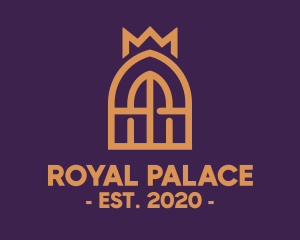 Golden Royal Window  logo design