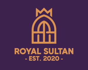 Golden Royal Window  logo design