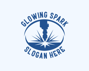 Laser Spark Machinery logo design