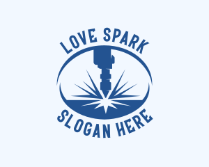 Laser Spark Machinery logo design