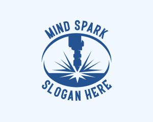 Laser Spark Machinery logo design