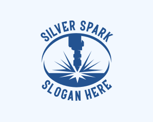 Laser Spark Machinery logo design