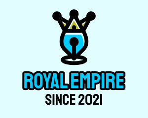 Royal Crown Pen logo design