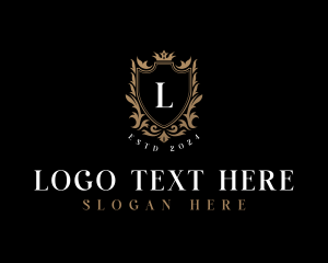 Boutique - Royal Event Shield logo design