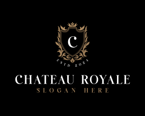 Royal Event Shield logo design