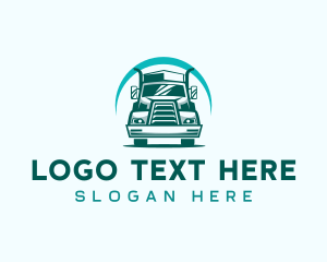 Truck Transport Vehicle Logo