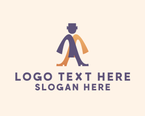 Resource - Formal Wear Man logo design