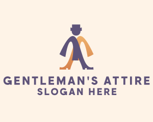 Formal Wear Man logo design