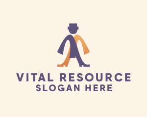 Resource - Formal Wear Man logo design