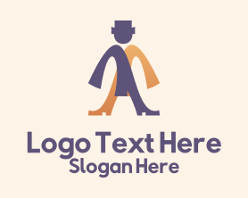 Employee - Formal Wear Man logo design