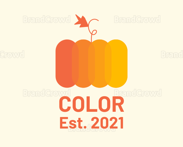 Modern Pumpkin Vegetable Logo