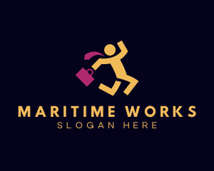 Employee Worker Job logo design