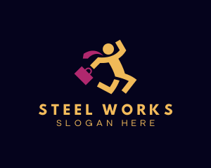 Employee Worker Job logo design