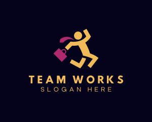 Crew - Employee Worker Job logo design